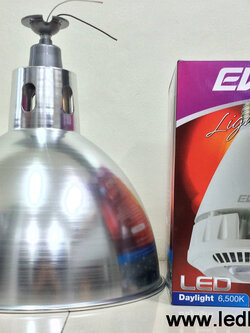 โคมไฮเบย์ LED ทรงฝาชี พร้อมหลอดไฟ LED Highwatt High Bay 90w ขั้ว E40 (ยกเลิกการจำหน่าย)