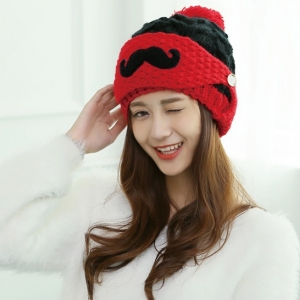 พร้อมส่ง >> หมวกไหมพรม