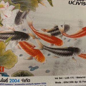 งานพิมพ์สติ๊กเกอร์แคนวาส