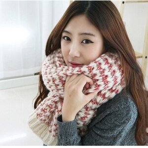 พร้อมส่ง >> ผ้าพันคอกันหนาว