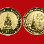 เหรียญพระแก้วมรกตฤดูร้อน ทองคำขัดเงา๒๕๓๗
