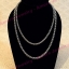 Round Chain Necklace (thick) - สร้อยคอลายผ่าหวาย แบบหนา