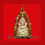 พระพุทธชินราช เนื้อเงิน เลี่ยมทองลงยา