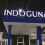 งานป้ายบูธ เมืองทองธานี บูธ INDOGUNA (อักษรโลหะติดไฟออกหน้า) ป้ายดอนเมือง