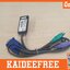 HP 520-290-506 396632-001 PS2 KVM INTERFACE DONGLE Cables มือสอง