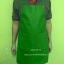 ผ้ากันเปื้อน ผ้ากันเปื้อนแม่ค้า เอี๊ยมแม่ค้า ผ้าสปันบอนด์ 20บาท