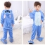 ชุดนอนมาสคอต / แฟนซี เด็ก สติช ฟ้า Blue Stich