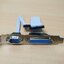 PARALLEL LPT Printer COM Serial Port สายไฟ Bracket RS232