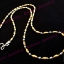Grain Chain Necklace (Duo) - สร้อยคอลายเมล็ดข้าวสลับบอลคู่ 2 กษัตริย์
