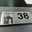 ป้ายบ้านเลขที่ พลาสวูด+ติดสติ๊กเกอร์ ขนาด 30x60 cm